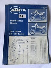1987 ktm mx240 usato  Arezzo