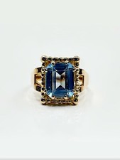 Bague jaune 18k d'occasion  Domont