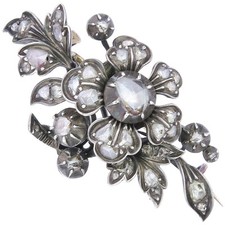 Brosche rosenschliff diamanten gebraucht kaufen  Münster