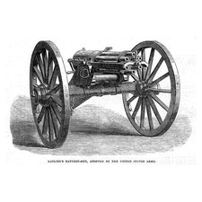 Gatling battery gun d'occasion  Expédié en Belgium