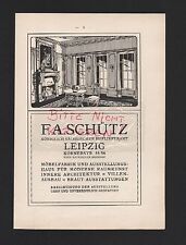 Leipzig werbung 1911 gebraucht kaufen  Leipzig