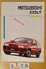 MITSUBISHI COLT 1300 GL/ 1500 GLXi/ 1600 GTi 16V/ 1800 GL D 22 pages Allemand 88 comprar usado  Enviando para Brazil
