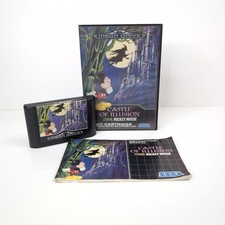 CASTLE OF ILLUSION Mickey Mouse SEGA Mega Drive COMPLETO Multi (ITA) - TESTATO comprar usado  Enviando para Brazil