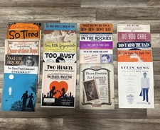 Lot antique sheet for sale  Westmont