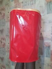 20" joelho para senhoras e mulheres de PVC brilhante Trans Saia pencil Reta comprar usado  Enviando para Brazil