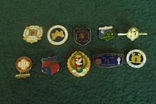 Enamel bowling badges for sale  BEXHILL-ON-SEA