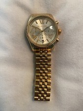 Relógio feminino Michael Kors MK5556 Lexington pulseira tom dourado moda analógica comprar usado  Enviando para Brazil