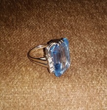 750 weißgoldring cocktail gebraucht kaufen  Kiel