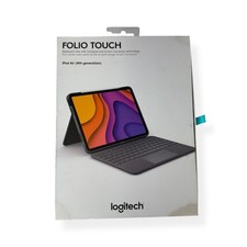 Capa teclado Logitech Folio Touch iPad Air 4ª geração trackpad conector inteligente comprar usado  Enviando para Brazil
