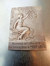 Belle médaille bronze d'occasion  Paris-