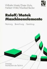 Maschinenelemente lehrbuch tab gebraucht kaufen  Berlin