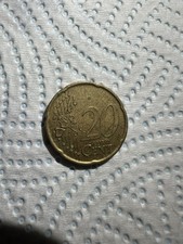 Moeda de 20 centavos de euro 2002 letra F Alemanha erro raro comprar usado  Enviando para Brazil