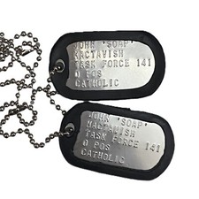 Dogtag piastrine militari usato Dogtag piastrine militari usato  Vinovo
