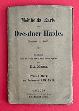 Meinholds karte dresdner gebraucht kaufen  Dresden