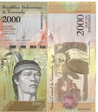 Venezuela 2000 bolivares d'occasion  Aspet
