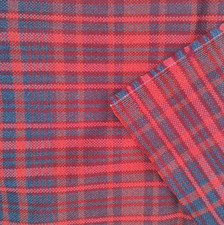 Vintage tartan fabric for sale  TELFORD