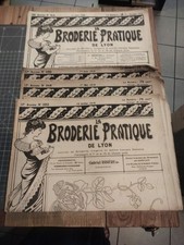 Vieux journaux broderie d'occasion  Grasse