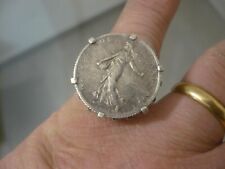 Bague ancienne argent d'occasion  Vernaison