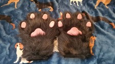 Black fursuit paws for sale  MANCHESTER