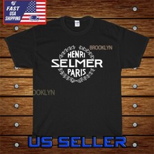NOVA CAMISA HENRI SELMER PARIS LOGOTIPO UNISSEX CAMISETA ENGRAÇADA AMERICANA TAMANHO P-5XL comprar usado  Enviando para Brazil