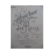Resch joh. amour d'occasion  Blois
