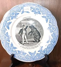 Assiette parlante faïence d'occasion  Mainvilliers