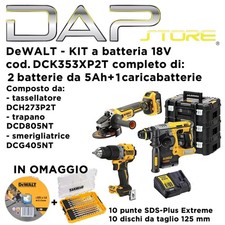 Dewalt kit 18v usato  Cento