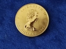 maple leaf gold 1 unze gebraucht kaufen  München