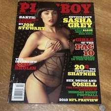 Playboy Magazine October 2010 Sasha Grey Girls of The PAC 10 William Shatner VG, usado comprar usado Playboy Magazine October 2010 Sasha Grey Girls of The PAC 10 William Shatner VG, usado comprar usado  Enviando para Brazil