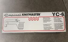 Empisal knitmaster single for sale  LEVEN