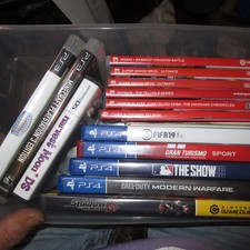 Lote de 16 vários estojos de jogos vazios. SEM JOGOS. PS3 SWITCH/WII/PS4 comprar usado  Enviando para Brazil