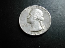 Usado, Moeda de um quarto de dólar de prata dos Estados Unidos 1944/alto grau comprar usado  Enviando para Brazil