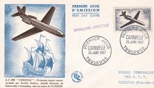 France 1957 fdc usato  Spedire a Italy