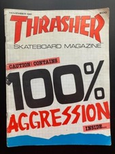 VINTAGE THRASHER MAGAZINE November 1981 issue No. 11 comprar usado  Enviando para Brazil