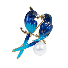 Blue bird brooch for sale  LUTON
