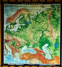 Schulwandkarte vintage poster gebraucht kaufen Schulwandkarte vintage poster gebraucht kaufen  Berghülen