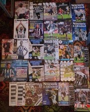 Newcastle united programmes for sale  MANCHESTER
