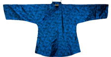 Antique blue silk for sale  Brooks