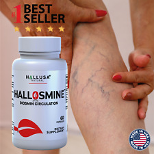 HALLOSMINE 300 Mg - Saúde vascular e suporte veicular - Diosmin 60 cápsulas comprar usado  Enviando para Brazil
