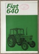 Fiat 640 tractor for sale  LEICESTER