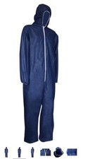 Disposable blue coveralls for sale  IPSWICH