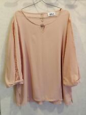 Blouse rose polyester d'occasion  Saint-Rambert-en-Bugey