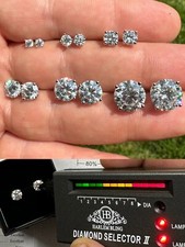 Real moissanite pushback for sale  New York