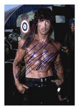 Sylverster stallone autogrammk gebraucht kaufen  Bad Neustadt-Umland