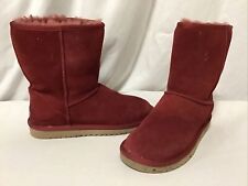 red boots ugg short wine for sale  Raleigh