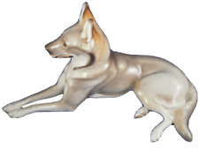 Nymphenburg Porcelana Pastor Alemán Dog Figura Estatuilla De Porzellan Hund B comprar usado  Enviando para Brazil
