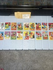 Conjunto completo de cartões de desenho animado vintage 1956 Walt Disney mais envelope original comprar usado  Enviando para Brazil