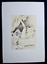 Erotic Illustration von Rojan der Serie „Idylle printaniere“ 1934 Lick Fanny Akt comprar usado  Enviando para Brazil