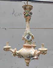 Lampadario luci ceramica usato  Savona