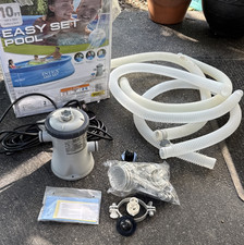 Usado, LOTE DE MANGUEIRAS ACESSÓRIOS MOTOR FILTRO BOMBA PISCINA MODELO INTEX 601 comprar usado  Enviando para Brazil